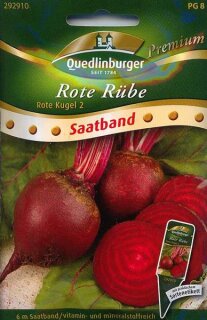 Rote Bete Rote Kugel 2 Saatband