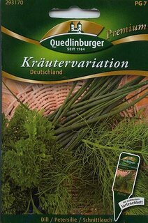 Kr&auml;utervariation Deutschland