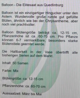 Balloon Harzaster Mix