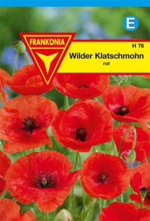 Wilder Klatschmohn Frankonia Samen