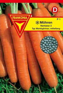 Pillensaat Möhren Nantaise 2 Frankonia Samen