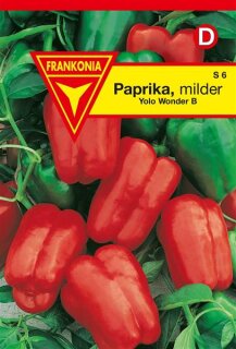 Paprika Yolo Wonder B Frankonia Samen