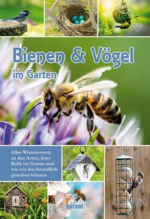 Bienen und Vögel im Garten