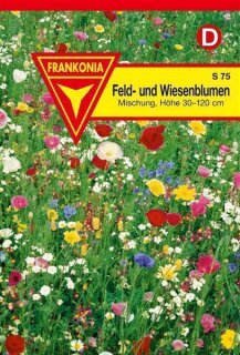 Feld- u. Wiesenblumenmischung Frankonia Samen