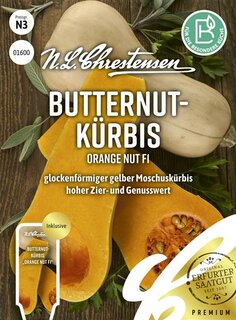 Butternutk&uuml;rbis Orange Nut F1