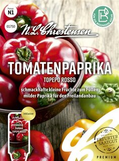 Tomatenpaprika Topepo rosso