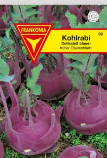 Kohlrabi Delikate&szlig; blau