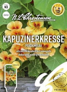 Kapuzinerkresse Peach Melba