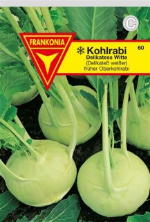 Kohlrabi Delikate&szlig; Witte Frankonia Samen