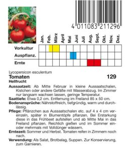 Tomaten, Hellfrucht